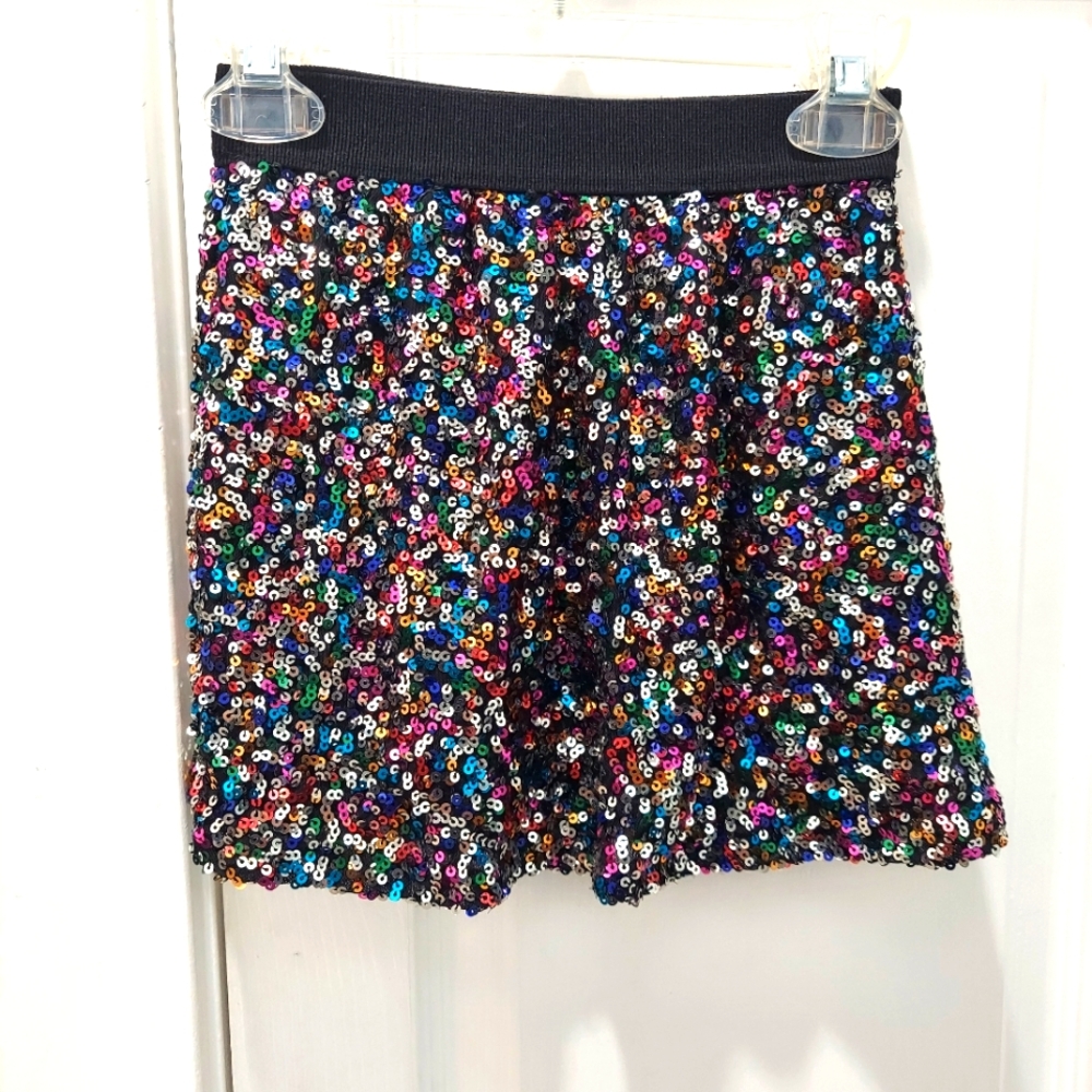 Monogram girls sequined skirt Size 3